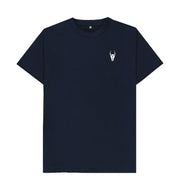 Navy Blue Base Black T-Shirt